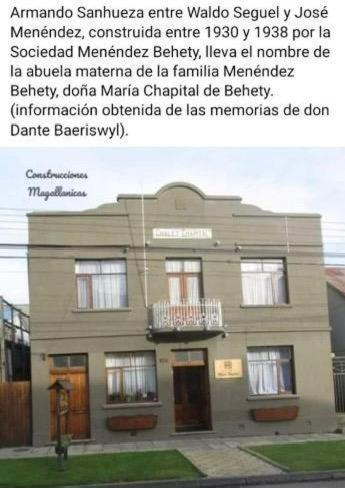 Chalet Chapital Пунта-Аренас Екстер'єр фото